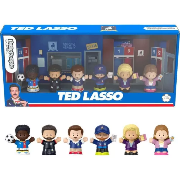 Little People Collector Ted Lasso Special Edition Set In Display Gift Box For Adults amp Fans 6 FiguresLittle People Collector Ted Lasso Special Edition Set In Display Gift Box For Adults amp Fans 6 Figures