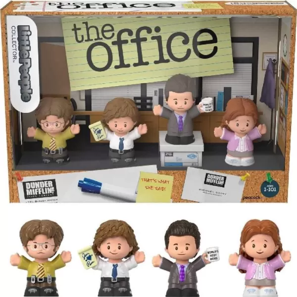 LittlePeople Collector Little People Collector the Office Us TV Series Special Edition Set In Display Gift Box for Adults amp Fans4 FiguresLittlePeople Collector Little People Collector the Office Us TV Series Special Edition Set In Display Gift Box for Adults amp Fans4 Figures