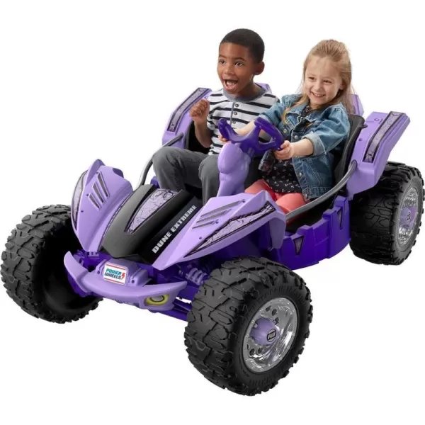 Power Wheels Dune Racer Extreme Purple 12V Rideon Vehicle for Preschool Kids Ages 37 YearsDune Racer Purple