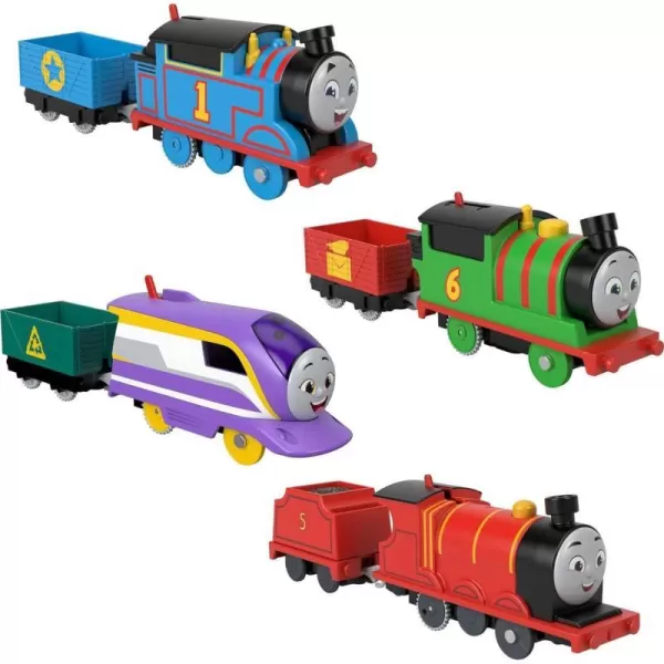 Thomas amp Friends FisherPrice motorized train engine set for preschool kids ages 3 and up4pk Thomas amp Friends