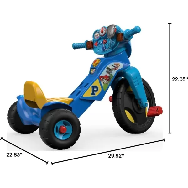 FisherPrice Toddler Tricycle HarleyDavidson Lights ampamp Sounds Trike Toy Bike with Adjustable Seat ampamp Storage for Outdoor Play Kids Ages 2 YearsPaw Patrol