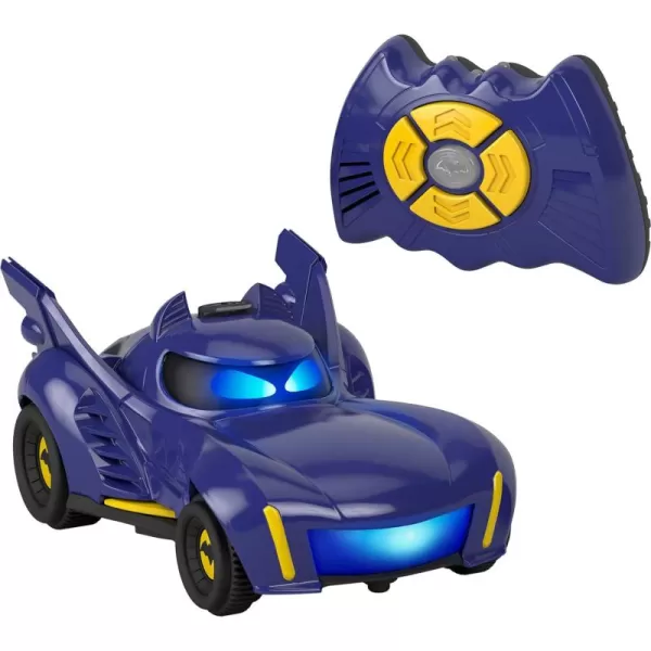 FisherPrice DC Batwheels Remote Control Car Bam The Batmobile Transforming RC Toy with Lights Sounds ampamp Character Phrases for Ages 3 Years