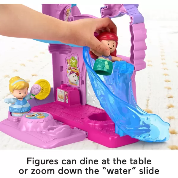 FisherPrice Little People Toddler Toy Disney Princess Play ampamp Go Castle Portable Playset for Pretend Play Kids Ages 18 MonthsPrincess Play  Go Castle