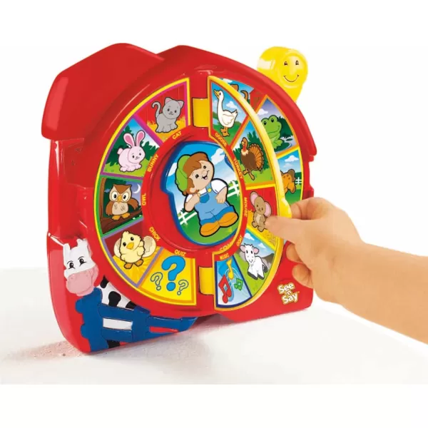 FisherPrice Little People Toddler Toy See n Say The Farmer Says Learning Game with Music ampamp Sounds for Kids Ages 18 Months Amazon Exclusive