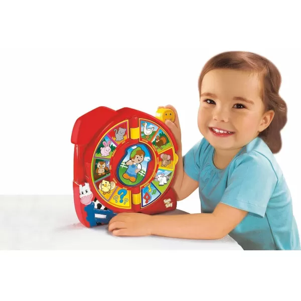 FisherPrice Little People Toddler Toy See n Say The Farmer Says Learning Game with Music ampamp Sounds for Kids Ages 18 Months Amazon Exclusive