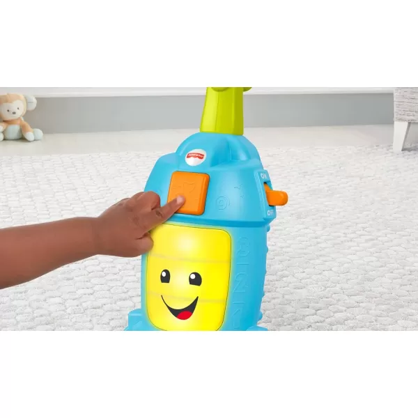 FisherPrice Toddler Toy Laugh ampamp Learn LightUp Learning Vacuum Musical Push Along for Pretend Play Infants Ages 1 YearsVacuum