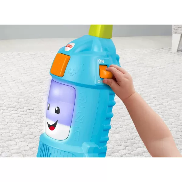 FisherPrice Toddler Toy Laugh ampamp Learn LightUp Learning Vacuum Musical Push Along for Pretend Play Infants Ages 1 YearsVacuum