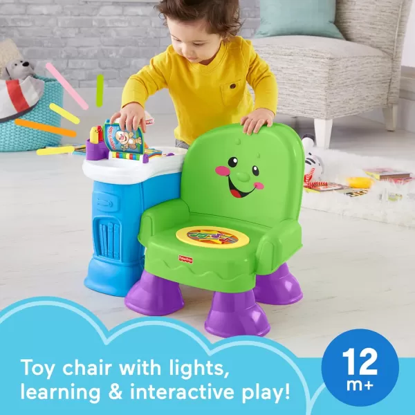 FisherPrice Toddler Toy Laugh ampamp Learn Song ampamp Story Learning Chair with Music Lights ampamp Activities for Infants Ages 1 Years Amazon Exclusive