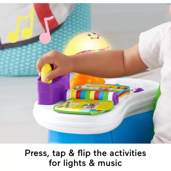 FisherPrice Toddler Toy Laugh ampamp Learn Song ampamp Story Learning Chair with Music Lights ampamp Activities for Infants Ages 1 Years Amazon Exclusive