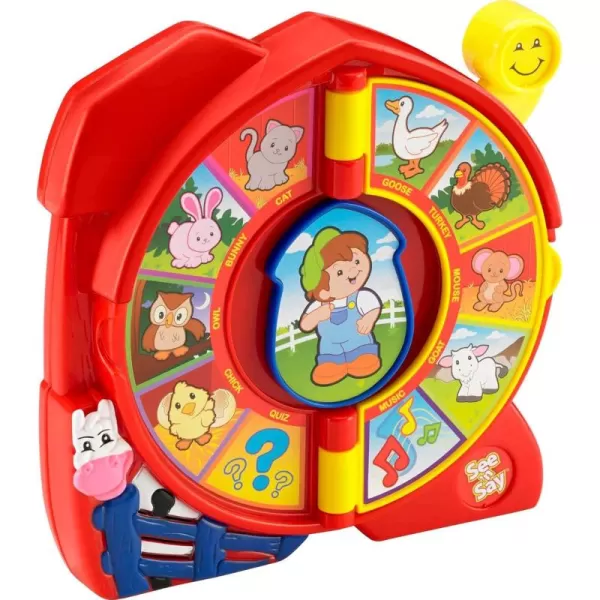 FisherPrice Little People Toddler Toy See n Say The Farmer Says Learning Game with Music ampamp Sounds for Kids Ages 18 Months Amazon Exclusive