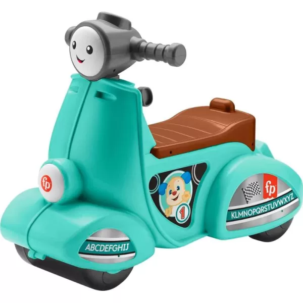 FisherPrice Toddler RideOn Toy Laugh ampamp Learn Smart Stages Cruise Along Scooter with Lights Music ampamp Learning for Infants Ages 1 Years Amazon ExclusiveGreen