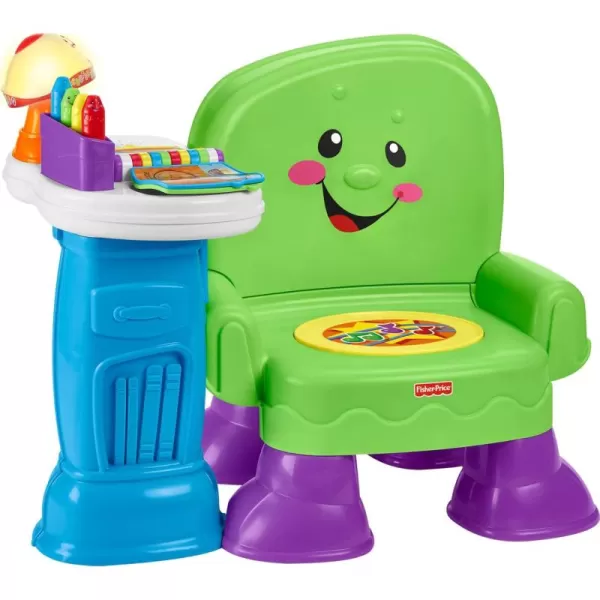 FisherPrice Toddler Toy Laugh ampamp Learn Song ampamp Story Learning Chair with Music Lights ampamp Activities for Infants Ages 1 Years Amazon Exclusive