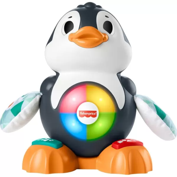 FisherPrice Baby Learning Toy Linkimals Cool Beats Penguin for Ages 9 Months Compatible Only with Linkimals Items