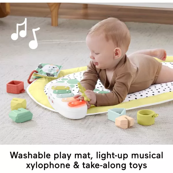 imageFisherPrice Baby to Toddler Toy 3in1 SnugaPuppy Activity Center and Play Table with Lights Sounds and Developmental Activities