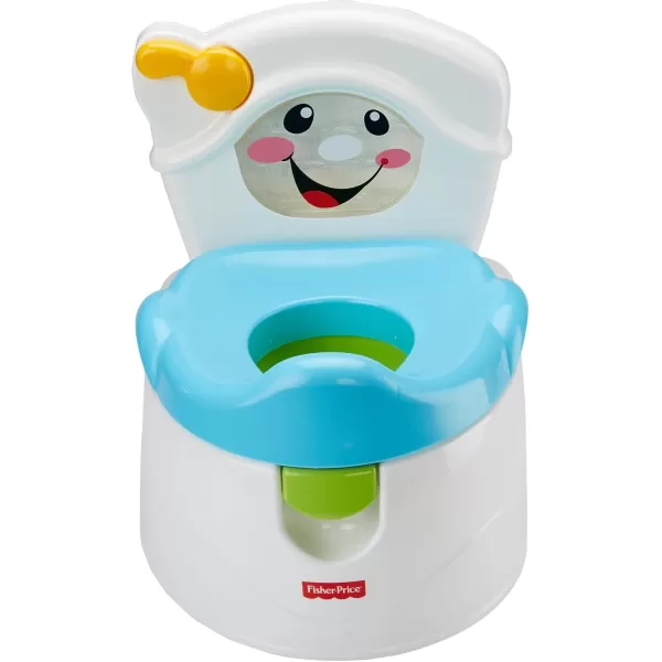 imageFisherPrice Toddler Toilet 3in1 Puppy Perfection Potty Training Seat and Step Stool with Removable RingLearntoFlush Potty