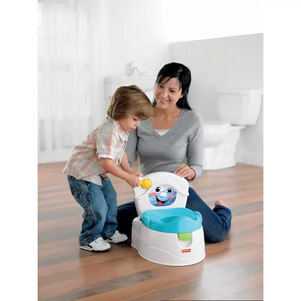 imageFisherPrice Toddler Toilet 3in1 Puppy Perfection Potty Training Seat and Step Stool with Removable RingLearntoFlush Potty