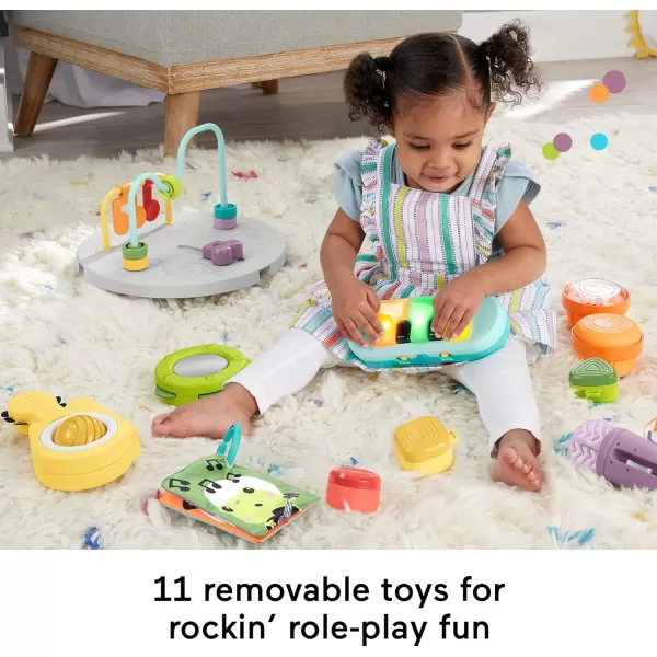 imageFisherPrice Baby to Toddler Toy 3in1 Hit Wonder Activity Center ampamp Play Table with Music Lights ampamp Developmental ActivitiesMusical Hit