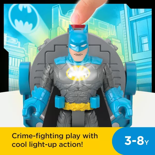 imageFisherPrice Imaginext DC Super Friends Batman Toys BatTech BatSignal 9Piece Figure Set for Preschool Pretend Play Kids Ages 3 Years