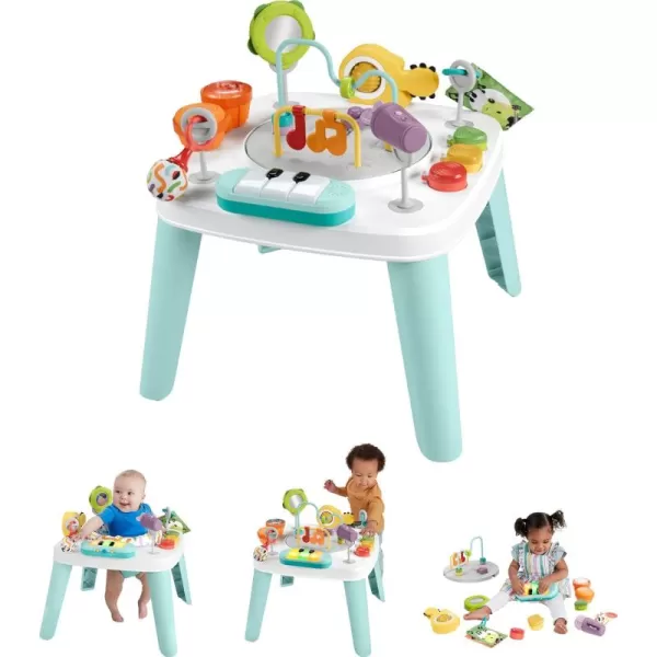 imageFisherPrice Baby to Toddler Toy 3in1 Hit Wonder Activity Center ampamp Play Table with Music Lights ampamp Developmental ActivitiesMusical Hit