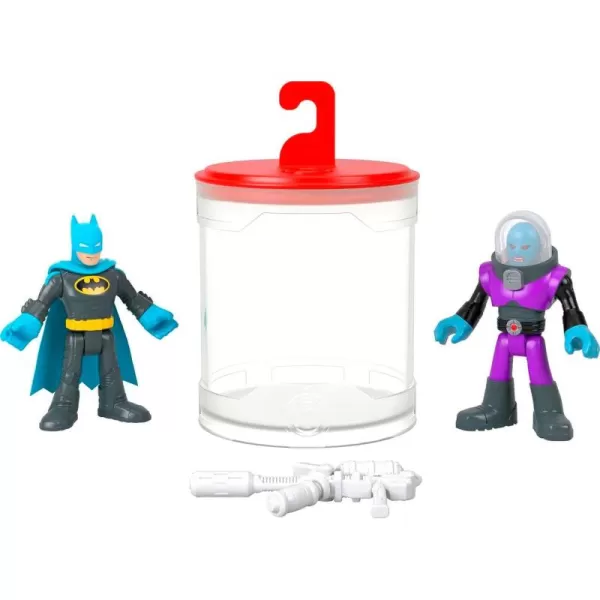 imageFisherPrice Imaginext DC Super Friends Batman Toys Color Changers Figure Set Batman ampamp Harley Quinn for Preschool Kids Ages 3 YearsBatman  Mr Freeze