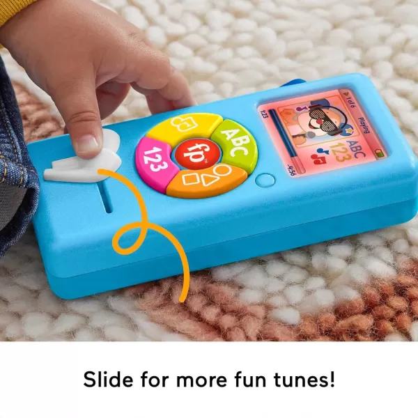 imageFisherPrice Baby Learning Toy Laugh ampamp Learn Puppys Music Player with Lights ampamp Fine Motor Activities for Infants Ages 6 Months Blue