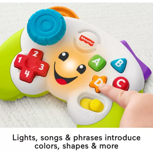 imageFisherPrice Baby ampamp Toddler Toy Laugh ampamp Learn Game ampamp Learn Controller with Music ampamp Lights for Early Pretend Play Infants Ages 6 MonthsClassic