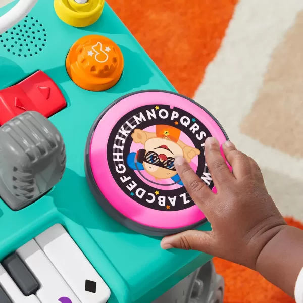 imageFisherPrice Baby ampamp Toddler Toy Laugh ampamp Learn Mix ampamp Learn DJ Table Musical Activity Center with Lights ampamp Sounds for Infants Ages 6 MonthsPolish