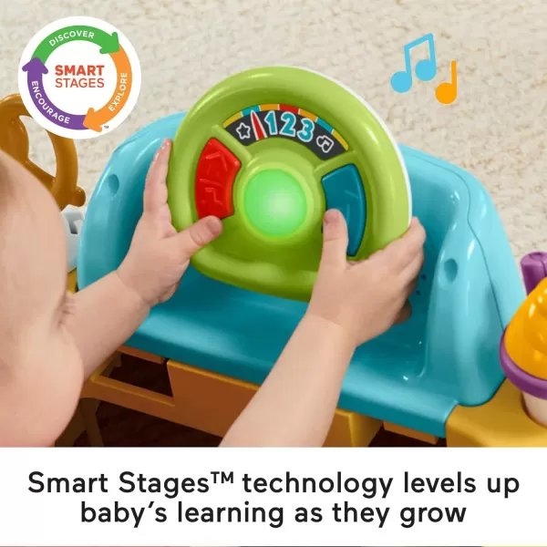 imageFisherPrice Baby to Toddler Learning Toy 2in1 Servin Up Fun Jumperoo Activity Center with Music Lights and Shape Sorting Puzzle Play