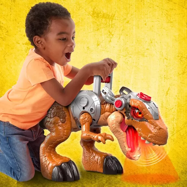 imageFisherPrice Imaginext Jurassic World Dinosaur Toy T rex with Lights ampamp Owen Grady Figure Preschool Kids Ages 3 Years Amazon Exclusive