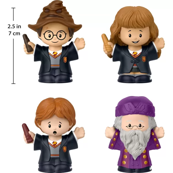 imageLittle People Collector Harry Potter and The Prisoner of Azkaban Movie Special Edition Set for Adults ampamp Fans 4 FiguresSorcerers Stone