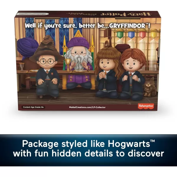 imageLittle People Collector Harry Potter and The Prisoner of Azkaban Movie Special Edition Set for Adults ampamp Fans 4 FiguresSorcerers Stone