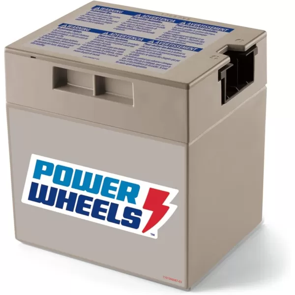 imagePower Wheels RideOn Toy Replacement Battery 12Volt 12Ah Rechargeable for Preschool VehiclesOld Edition