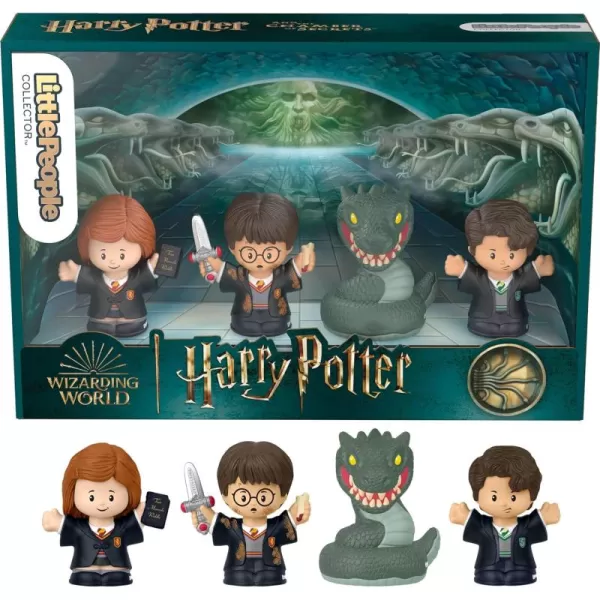 imageLittle People Collector Harry Potter and The Prisoner of Azkaban Movie Special Edition Set for Adults ampamp Fans 4 FiguresChamber of Secrets