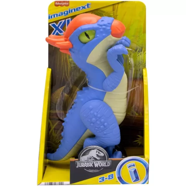 imageFisherPrice Imaginext Jurassic World Dominion Dinosaur Toy Pyroraptor XL Poseable 10Inch Figure for Pretend Play Kids Ages 3 YearsStygimoloch