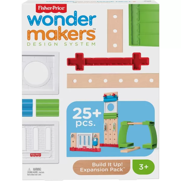 imageFisherPrice Wonder Makers Design System Build it Up Expansion Pack Building Set