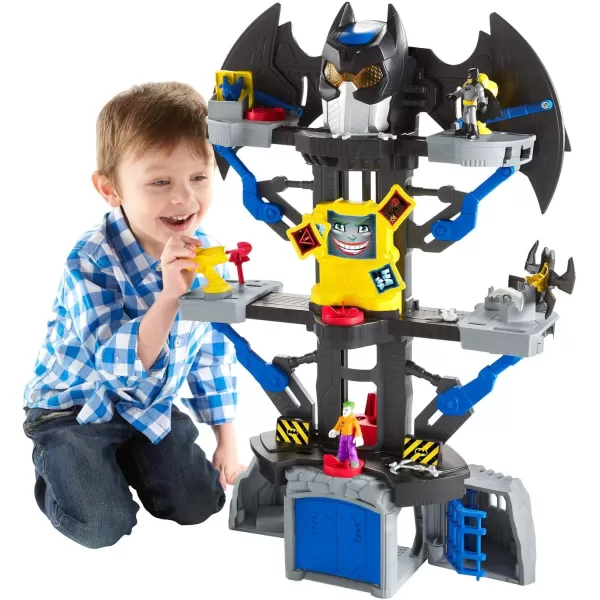 imageDC Super Friends Imaginext DC Super Friends Batman Playset Transforming Batcave with Batman ampamp the Joker Figures for Preschool Kids Ages 3 Years