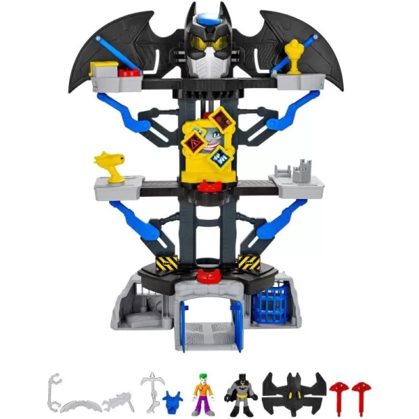 imageDC Super Friends Imaginext DC Super Friends Batman Playset Transforming Batcave with Batman ampamp the Joker Figures for Preschool Kids Ages 3 Years