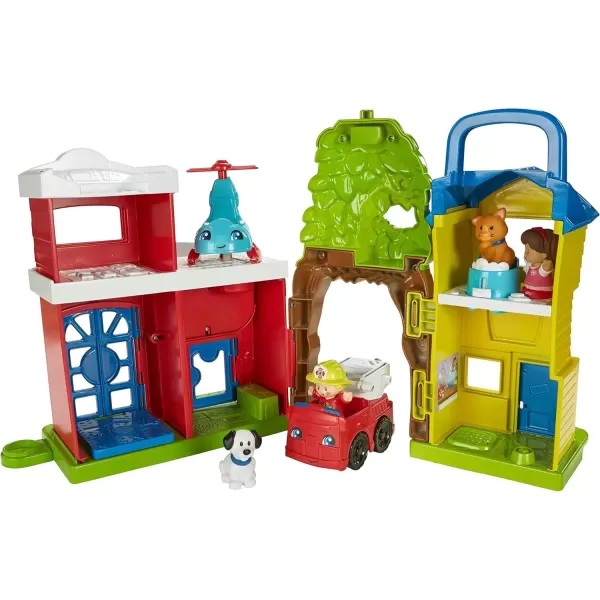 imageFisherPrice Little People Toddler Toy Animal Rescue Playset with Lights Sounds Figures ampamp Vehicles for Pretend Play Kids Ages 1 Years Amazon ExclusiveStandard Packaging