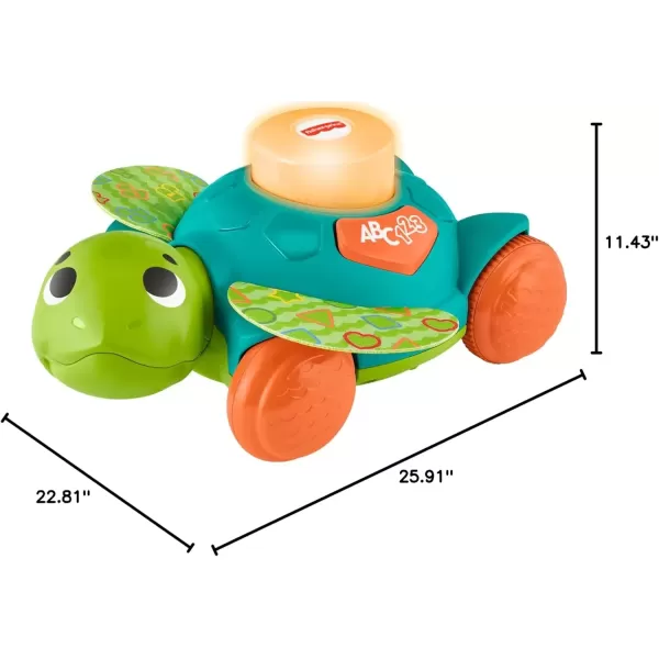 imageFisherPrice Baby Toy Linkimals SittoCrawl Sea Turtle for Ages 9 Months Compatible Only with Linkimals Items