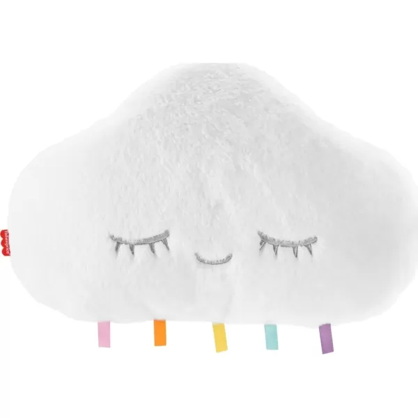 imageFisherPrice Baby Toy Twinkle ampamp Cuddle Cloud Soother Plush CribAttach Sound Machine with Lights ampamp Music for Newborns 0 MonthsMulticolored