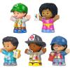 imageFisherPrice Little People Toddler Toys Community Heroes Figure Set with 5 Characters for Preschool Pretend Play Kids Ages 1 Years