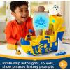 imageFisherPrice Preschool Toy Santiago of the Seas Lights ampamp Sounds El Bravo Pirate Ship Playset for Pretend Play Kids Ages 3 YearsRetail Packaging