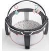 imageFisherPrice Portable Bassinet OnTheGo Baby Dome Travel Play Space with Developmental Newborn Toys ampamp Canopy Pink Pacific Pebble