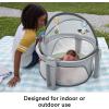 imageFisherPrice Portable Bassinet OnTheGo Baby Dome Travel Play Space with Developmental Newborn Toys ampamp Canopy Puppy Perfection