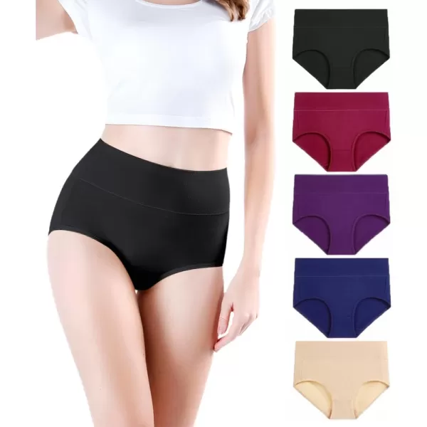 Multicolored-03-5 Pack
