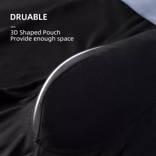wirarpa Mens Micro Modal Trunks Support Pouch Moisture Wicking Men's Underwear 4 Packs