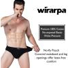 imagewirarpa Mens 100 Cotton Briefs Underwear No Fly Covered Waistband 4 PackMulticolored4 Pack