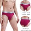 imagewirarpa Mens Cotton Stretch Underwear Support Briefs Wide Waistband MultipackAmulticolored4 Pack