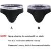 imagewirarpa Mens Cotton Stretch Underwear Support Briefs Wide Waistband MultipackBlack Grey