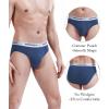 imagewirarpa Mens Cotton Stretch Underwear Support Briefs Wide Waistband MultipackMulticolored194 Pack